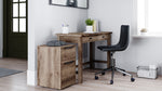 Arlenbry Gray Wood Home Office Desk