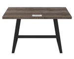 Arlenbry Gray Wood Home Office Small Desk