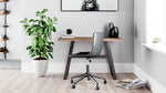 Arlenbry Gray Wood Home Office Small Desk