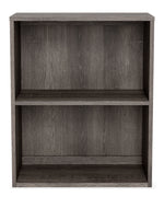 Arlenbry Gray Wood Small Bookcase