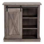 Arlenbury Antique Gray Wood Accent Cabinet