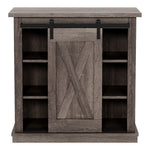 Arlenbury Antique Gray Wood Accent Cabinet