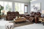 Backtrack Chocolate Power Recliner Sofa