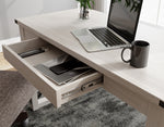 Bayflynn Whitewash Wood/Black Metal 48" Home Office Desk