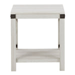 Bayflynn Whitewash Wood End Table