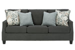 Bayonne Charcoal Fabric Sofa