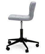 Beauenali Gray Fabric Home Office Chair