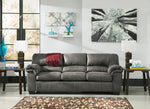 Bladen Slate Faux Leather Full Sofa Sleeper (Oversized)