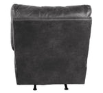 Bladen Slate Faux Leather Manual Rocker Recliner