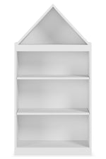 Blariden White Bookcase