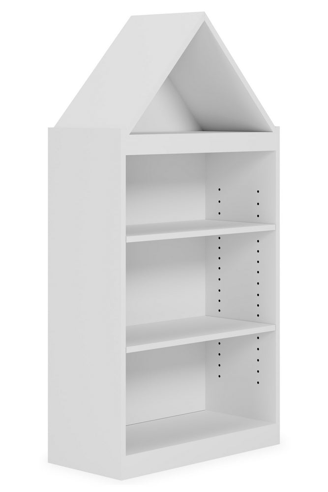 Blariden White Bookcase