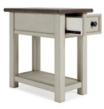 Bolanburg Two-Tone Chair Side End Table