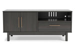 Brymont Dark Gray Wood Medium TV Stand