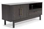 Brymont Dark Gray Wood Medium TV Stand