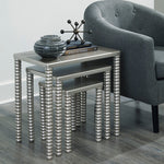 Caitworth 3-Pc Champagne Accent Table Set