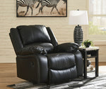 Calderwell Black Manual Rocker Recliner