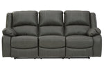 Calderwell Gray Power Recliner Sofa