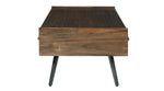 Calmoni Brown Wood Coffee Table