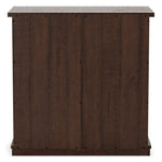 Camiburg Antique Brown Wood Accent Cabinet