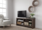 Camiburg Warm Brown Large TV Stand