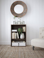 Camiburg Warm Brown Wood Medium Bookcase