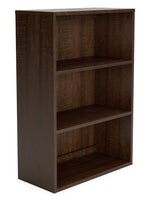 Camiburg Warm Brown Wood Medium Bookcase