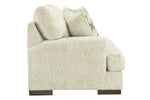 Caretti Parchment Chenille Microfiber Loveseat