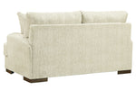 Caretti Parchment Chenille Microfiber Loveseat