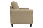 Signature Design Carten Quartz Fabric Loveseat