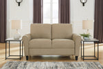 Signature Design Carten Quartz Fabric Loveseat