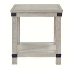 Carynhurst Whitewash Rectangular End Table