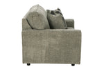 Signature Design Cascilla Pewter Chenille Loveseat