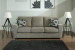 Signature Design Cascilla Pewter Chenille Sofa