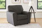 Signature Design Cascilla Slate Chenille Chair