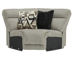 Colleyville 5-Pc Stone LAF Power Recliner Sectional