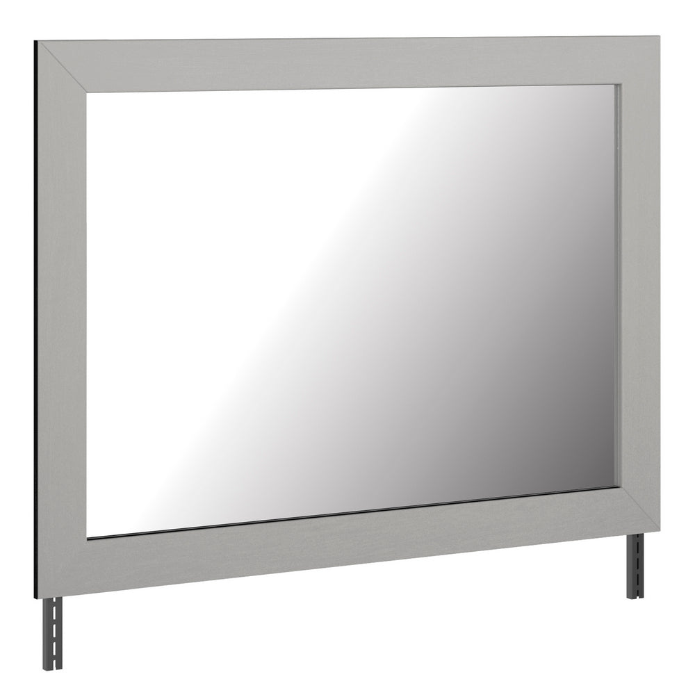 Cottonburg Light Gray Wood Dresser Mirror