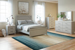 Cottonburg Light Gray Wood Full Panel Bed