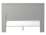 Cottonburg Light Gray Wood King Panel Bed