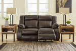 Denoron Chocolate Power Recliner Loveseat