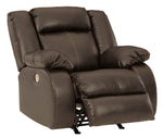 Denoron Chocolate Power Rocker Recliner