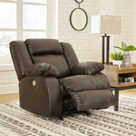 Denoron Chocolate Power Rocker Recliner