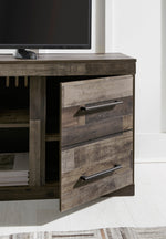 Derekson Multi Gray Wood LG TV Stand