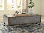 Derrylin Gray/Brown Lift-Top Coffee Table