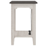 Dorrinson Two-Tone Chair Side End Table