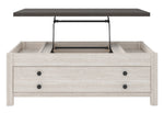 Dorrinson Two-Tone Lift-Top Coffee Table