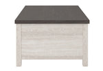 Dorrinson Two-Tone Lift-Top Coffee Table