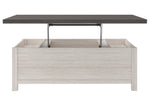 Dorrinson Two-Tone Lift-Top Coffee Table