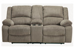 Draycoll Pewter Power Recliner Loveseat