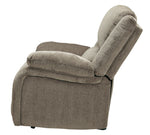 Draycoll Pewter Power Rocker Recliner