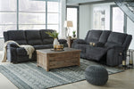 Draycoll Slate Power Recliner Loveseat